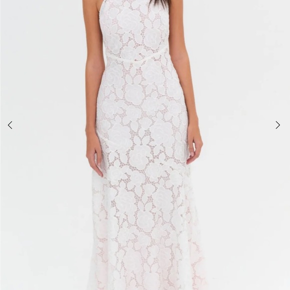 For Love And Lemons White Lace Maxi Dress - Picture 3 of 7
